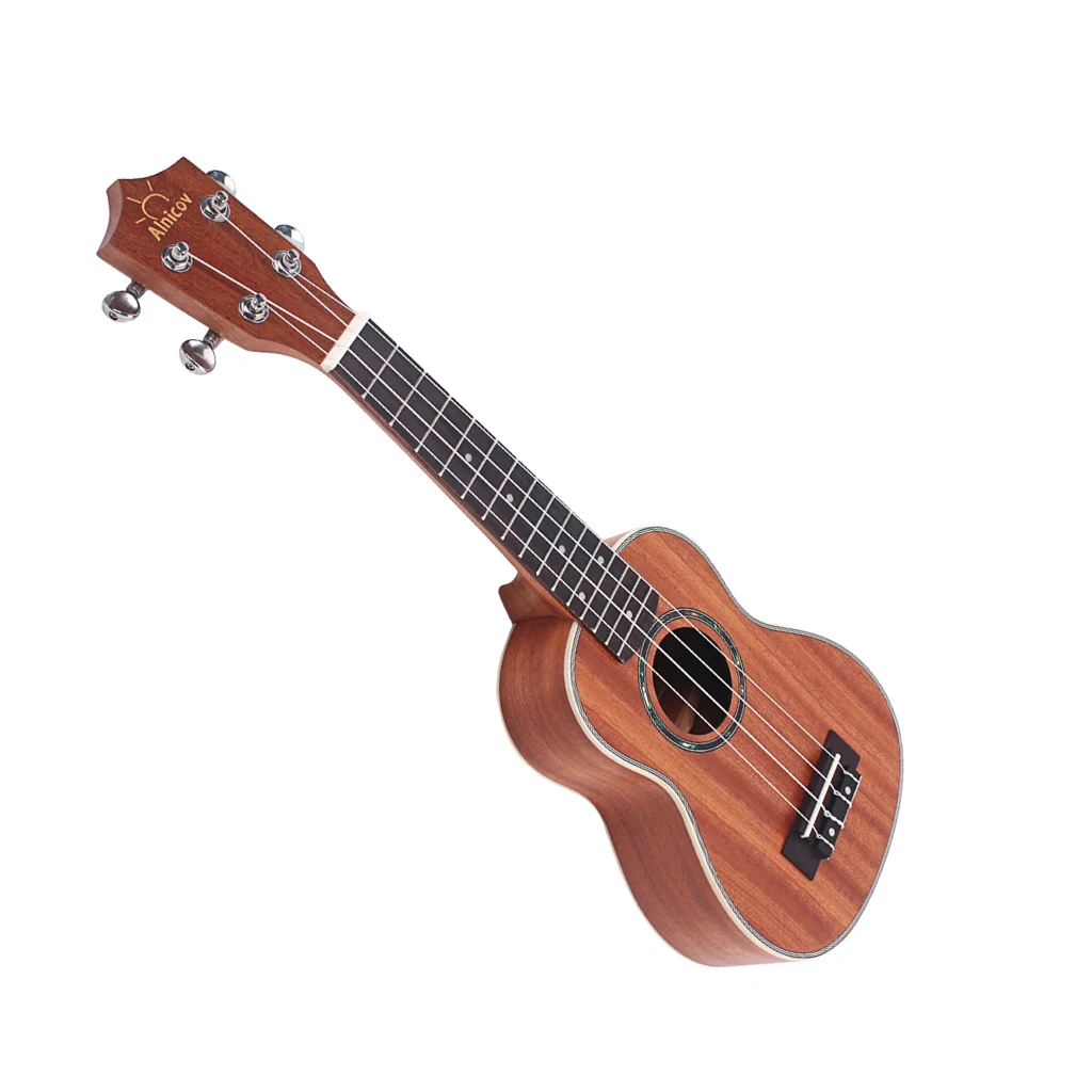 

Soprano Ukulele Solid Mahogany Ukelele Beginners Kit, 21inch