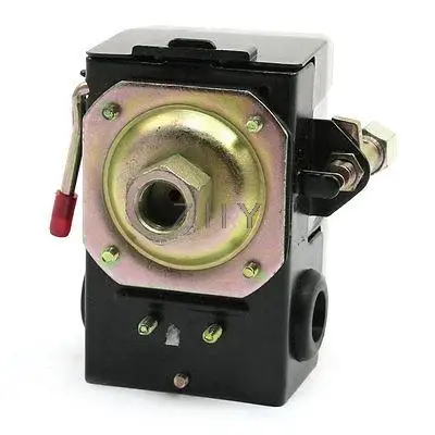

1/4 NPT 0.8Mpa 115PSI 1-Port Pressure Switch Control Valve for Air Compressor