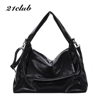 

21club brand ladies fashion casual soft totes party shopping travel large capacity women messenger crossbody shoulder handbags