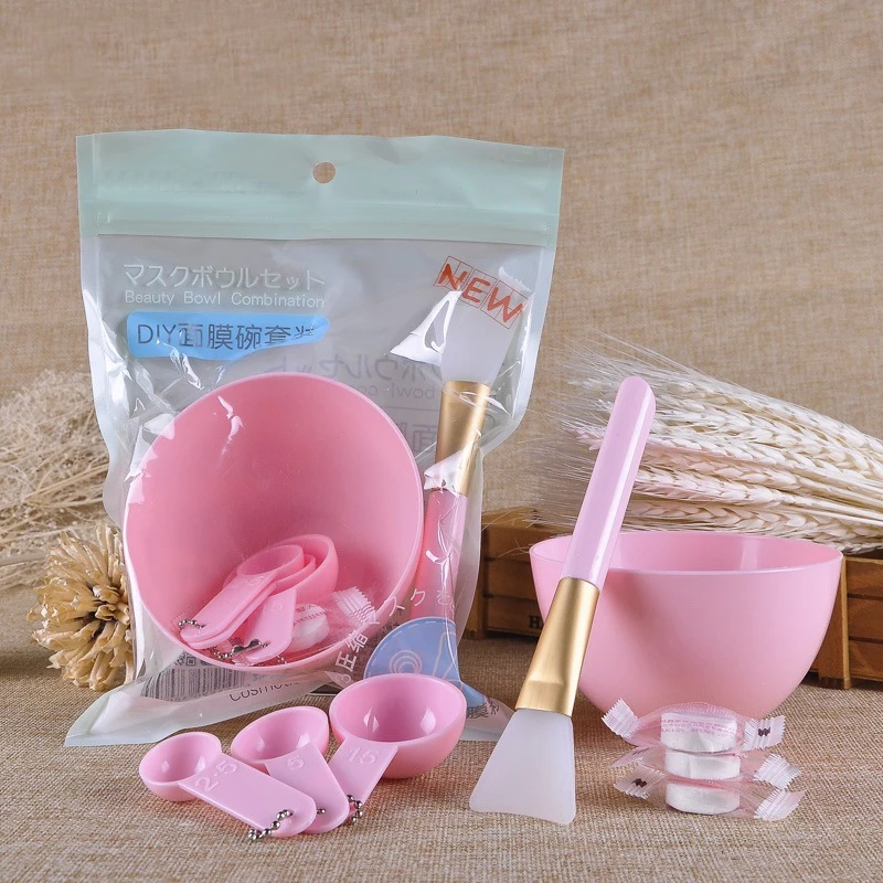 

8PC/Set DIY Face Mask Makeup Tools Beauty Brush Spoon Stick Bowl Compression mask Profissional Makeup Brush Cosmetics
