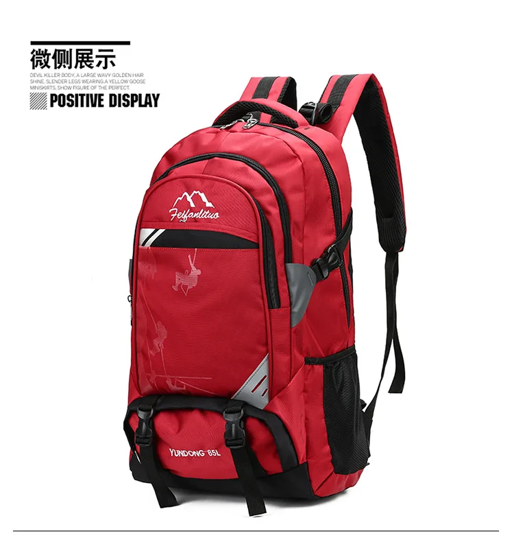 Новинка, спортивная сумка для альпинизма, большая вместительность, логотип, настраиваемый, для мужчин и женщин, походный рюкзак для путешествий, повседневный