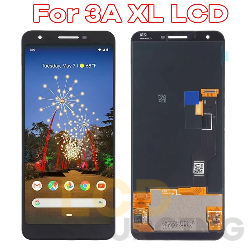 5," для Google Pixel 3A ЖК-дисплей кодирующий преобразователь сенсорного экрана в сборе 6,0" для Google Pixel 3A XL Замена ЖК-дисплея