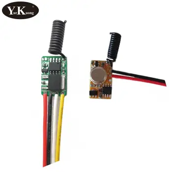 

3.7V Remote Switch Power Saving 0.6ma Standby Current RF Wireless Remote Control Switch 3.3V 3.6V 4.2V 433 mini remote on off