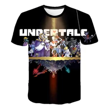 Новая игра «Undertale» Inktale Sans И футболка с Папирусом Скелет Brother Цитата унисекс Топы 3D печатных мужчин/женщин футболки