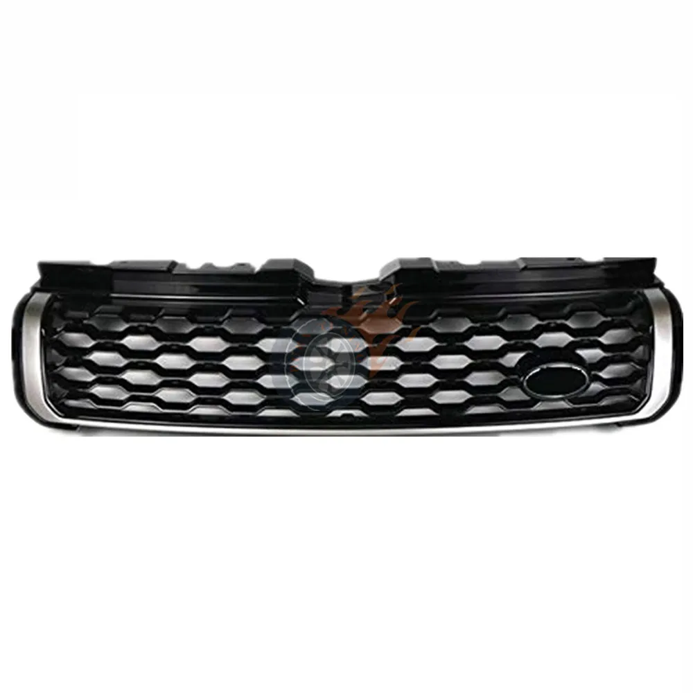 Сетка для пчелиных сот Стиль решетка ABS для Land Rover Range Rover Sport 2013- обновления передний бампер гоночные решетки капот Гриль - Цвет: CHROME LINE