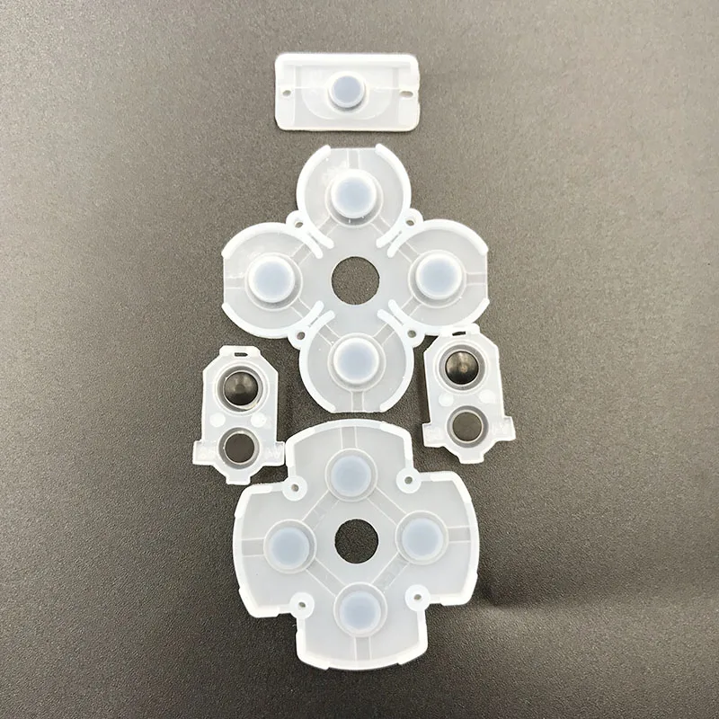 1-10 Stück für SONY PS4 Controller JDS 001 011 030 JDM 050 055 Leitfähige Silikonkautschuk-Pads für Dualshock 4 L2 R2 Tasten