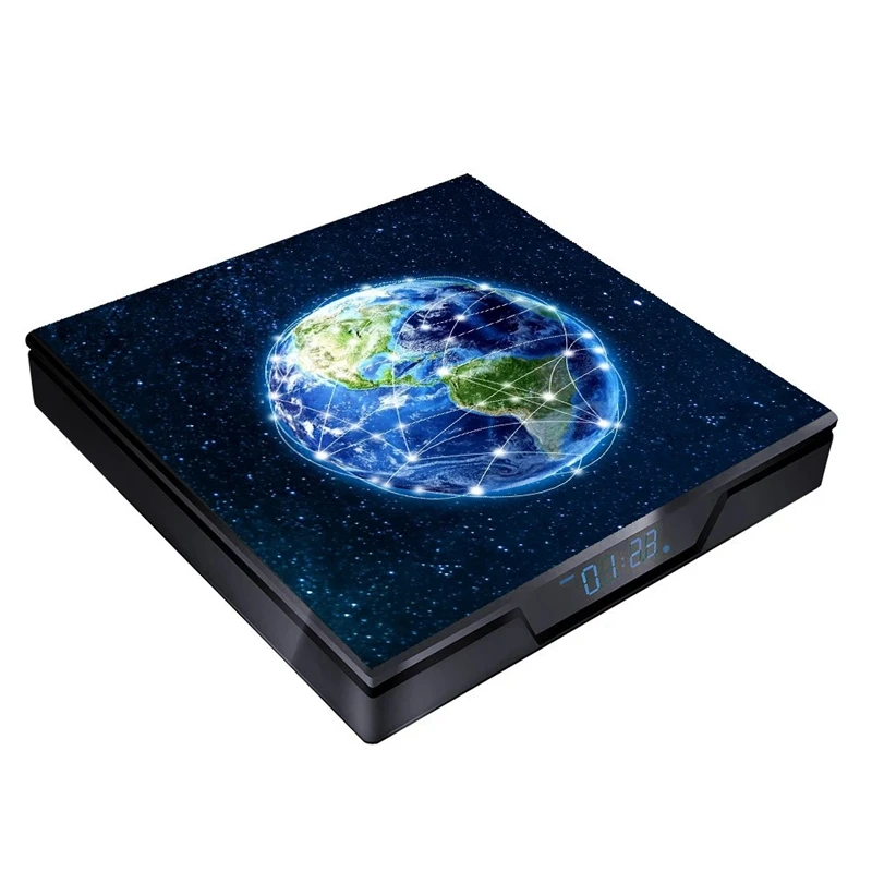 ABKT-X99 Max Smart Android 9,0 ТВ приставка UHD 4K медиаплеер Amlogic S905X2 4 Гб DDR4 64 Гб EMMC 2,4G/5G двухдиапазонный WiFi BT4.1 100M