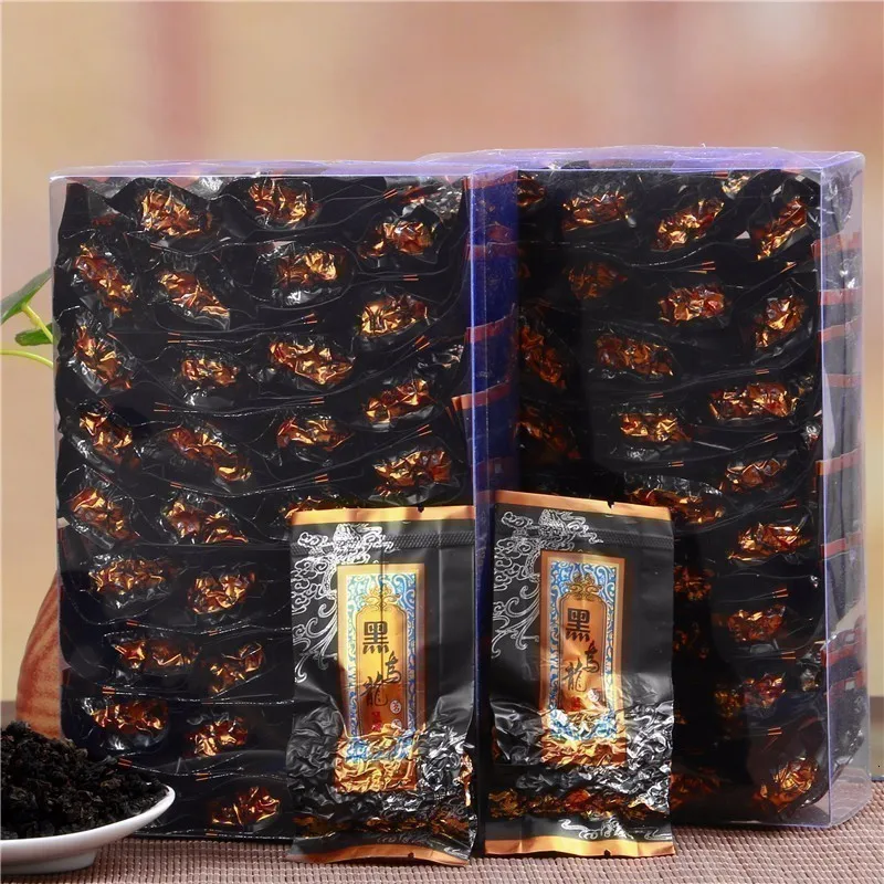 

China Organic Oil absorption Black oolong tea Baking Tie Guan Yin tea Oil cut Smoke Tieguanyin tea Roast