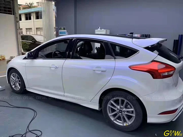 Pearlescent Satin Matte White Pearl Blue Matt Chameleon Vinyl Wrap Film Air Free Glossy Pearl White Car Wrap 1 52 20m Roll Aliexpress