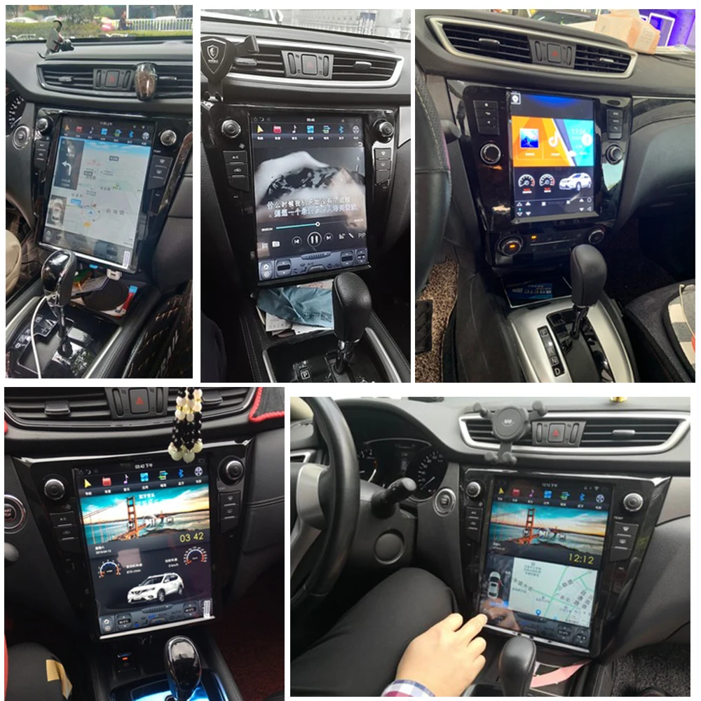 Автомобильный мультимедийный плеер стерео gps DVD Радио Навигация Android экран для Nissan Qashqai X-Trail Rogue Sport J11 T32 2013