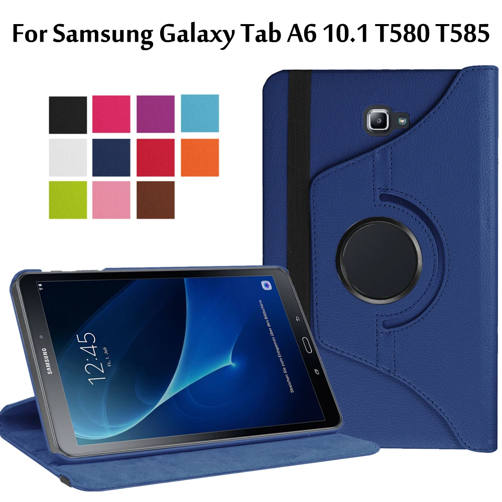 Чехол для Samsung Galaxy Tab A A6 10 1 T580 T585 SM дюймов планшет Funda Folio Stand Skin Cover|cover acer|cover zombiecover for