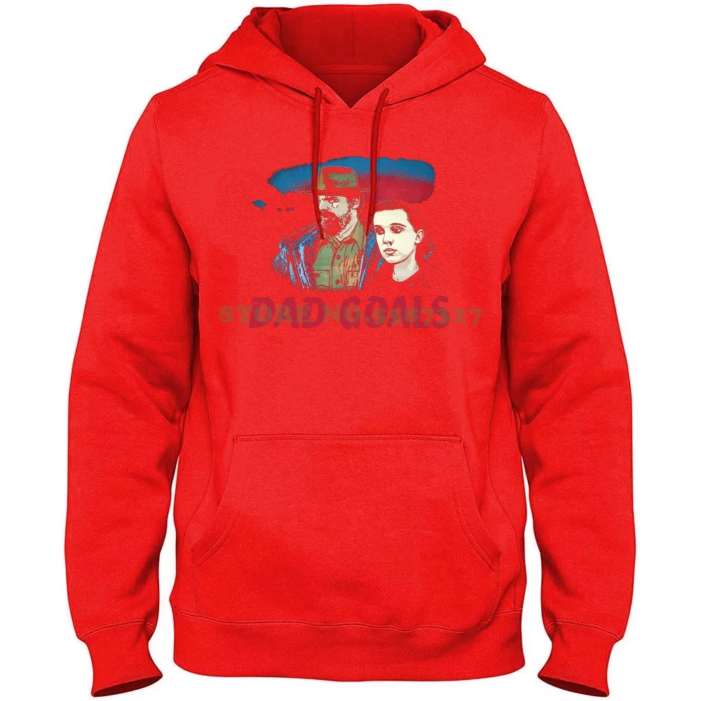 thumbnail image 1 of Stranger Tee Things Dad Goals Chief Hopper Eleven Tv Show Mens T Shirt, 1 of 5