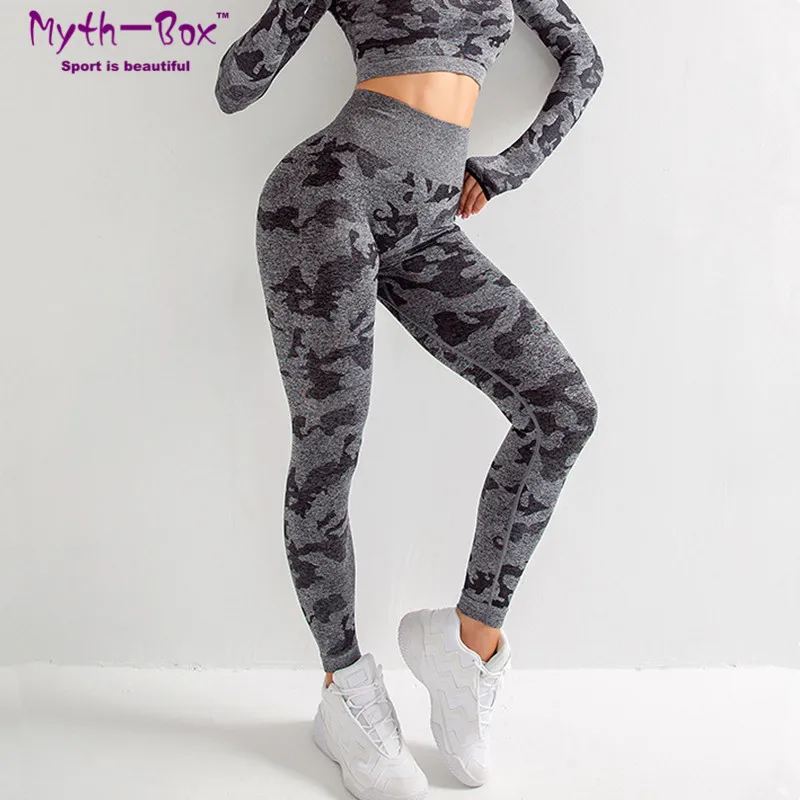 Women Sport Leggings Camouflage High Waist Yoga Pant Elastic Running  Trousers Gym Fitness Tights Quick Dry Jogging Pants Female - AliExpress