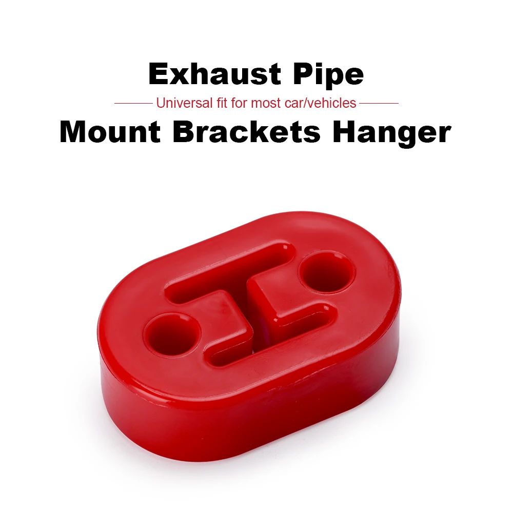 Universal Polyurethane Exhaust/Muffler Short Hangers Muffler Hangers Red or Blue JR8952 4pcs/Lot