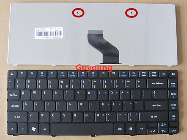 Клавиатура US для ноутбука Acer Aspire 4743G 4750 4750G 4750Z 4750ZG 4752 4752G 4752Z 4752ZG 4349 4352 4560 4560G 4739 4743