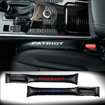 

2pcs PU Leather Fillers Spacer Filler Slot Plug Car Seat Gap Pad for Jeep Patriot Car Accessories