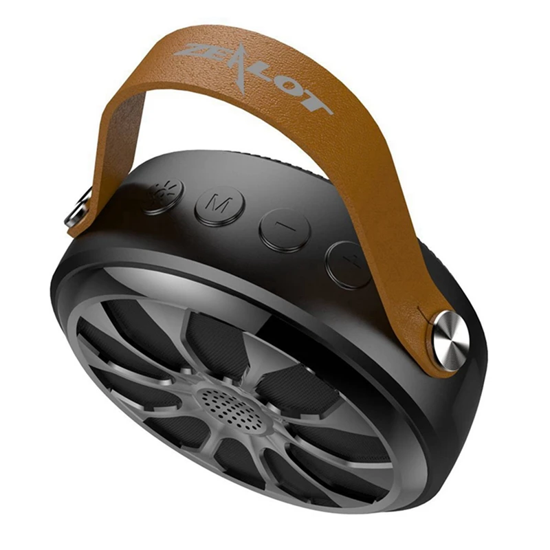 ZEALOT S11, водонепроницаемый, мощный, бас, стерео, Bluetooth, динамик, для улицы, беспроводной сабвуфер с фонарем, внешний аккумулятор, TF карта, AUX плеер