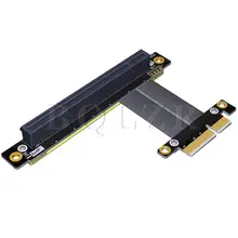 Удлинительные кабели BQLZR 22 см x 15 см PCI-e PCI 16X Express 90 градусов до 180 4X