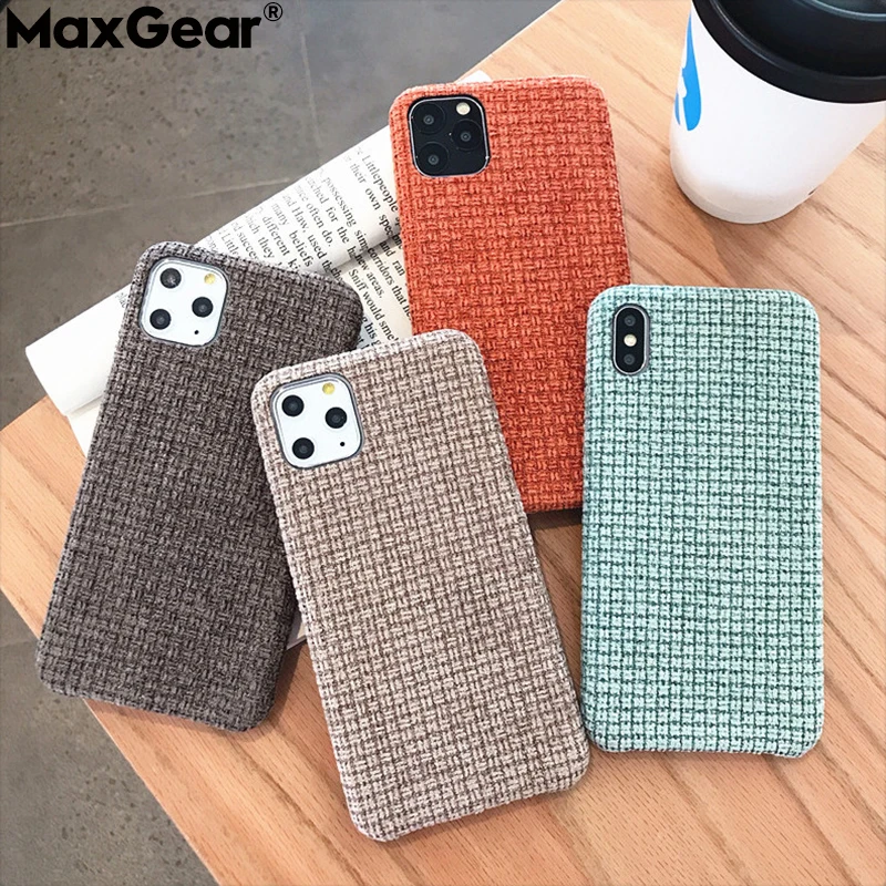 Модная простая скатерть чехлы для iPhone 11 Pro Max XS X XR 6 6S 7 8 Plus мягкий силиконовый