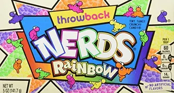 

Nerds Rainbow Caramelos - 142 gr - [Pack de 4]