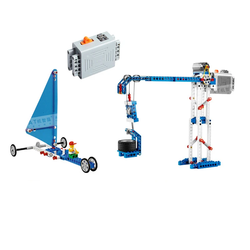 High-Tech compatible 9686 DIY 9656 Building Block parts.Motor