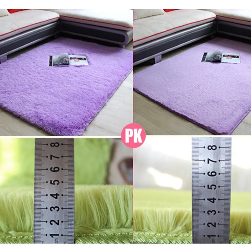 Thickened Plush Rugs Round Carpet For Living Room Sofa Foot Pad 2023 Fluffy Soft Kids Bedroom Cushion Balcony Hanging Basket Mat 6