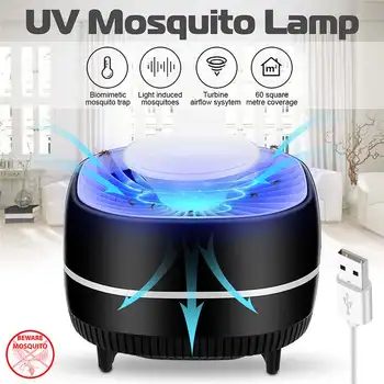 

5W Efficient Led Mosquito Killer Lamp 5V UV Night Light USB Insect Killer Bug Mosquito Trap Lantern Repellent Lamp for Home