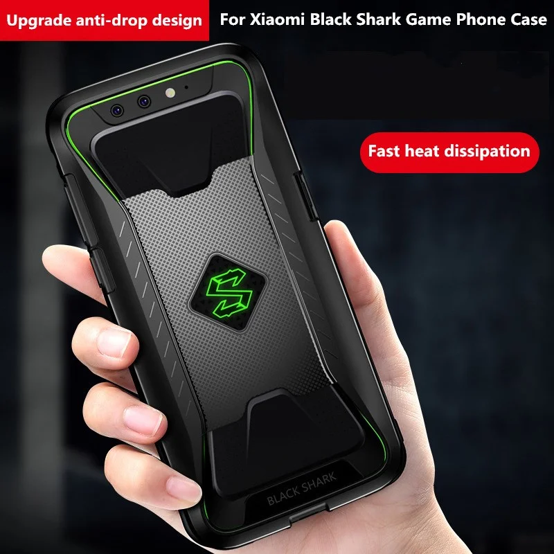 

Fashion For Xiaomi Black Shark Game Phone Case TPU Protective Cover For Xiaomi Black Shark Case Hybrid Shockproof Armor Case