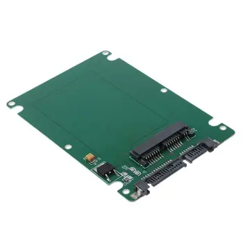 

1.8" Micro SATA 16 Pin SSD to 2.5" SATA 22Pin HDD Adapter Converter Card Case