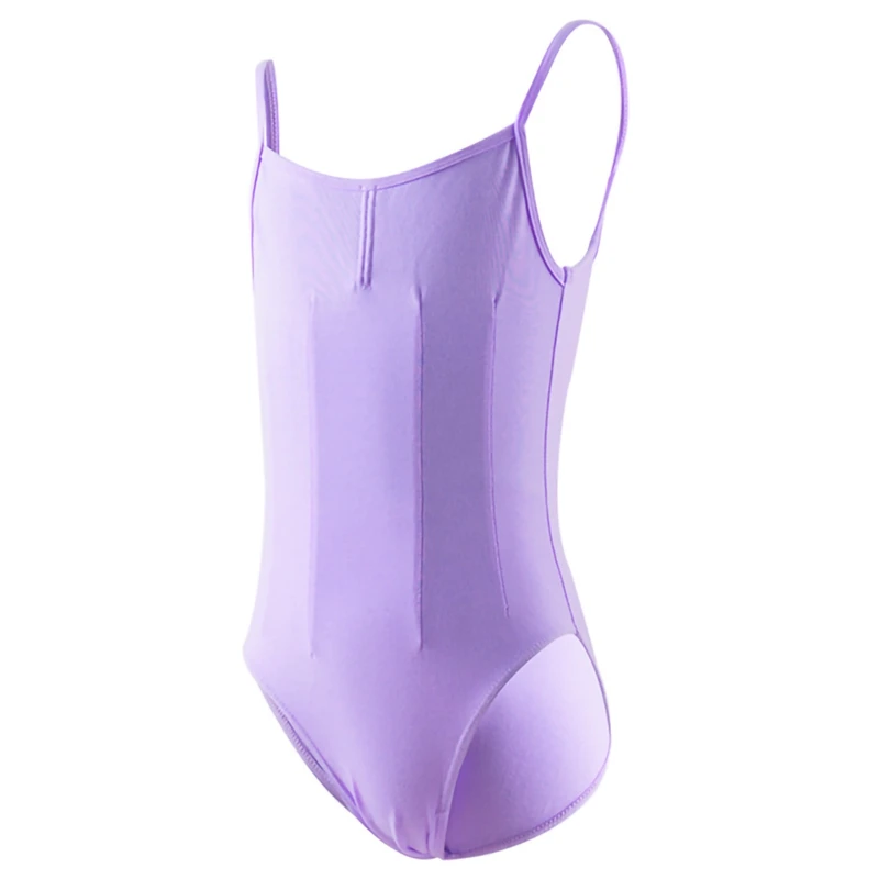 

Girls Sling Ballet Gymnastics Clothes Mesh Breathable Dance Suit Soft Elastic Comfort Slim Leotards