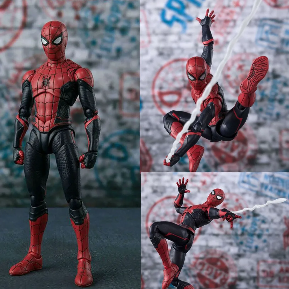 15 см СВЧ вдали от дома супер герой Человек Паук обновленный костюм PS4 Игра издание человек паук ПВХ фигурка игрушка кукла подарок