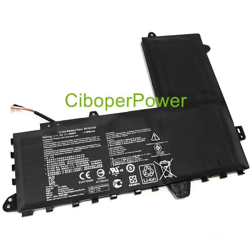 Оригинальное качество B31N1425 0B200-0140 Батарея для E402MA E402MA-WX0018H E402MA-WX0001H E402MA-WX0002t