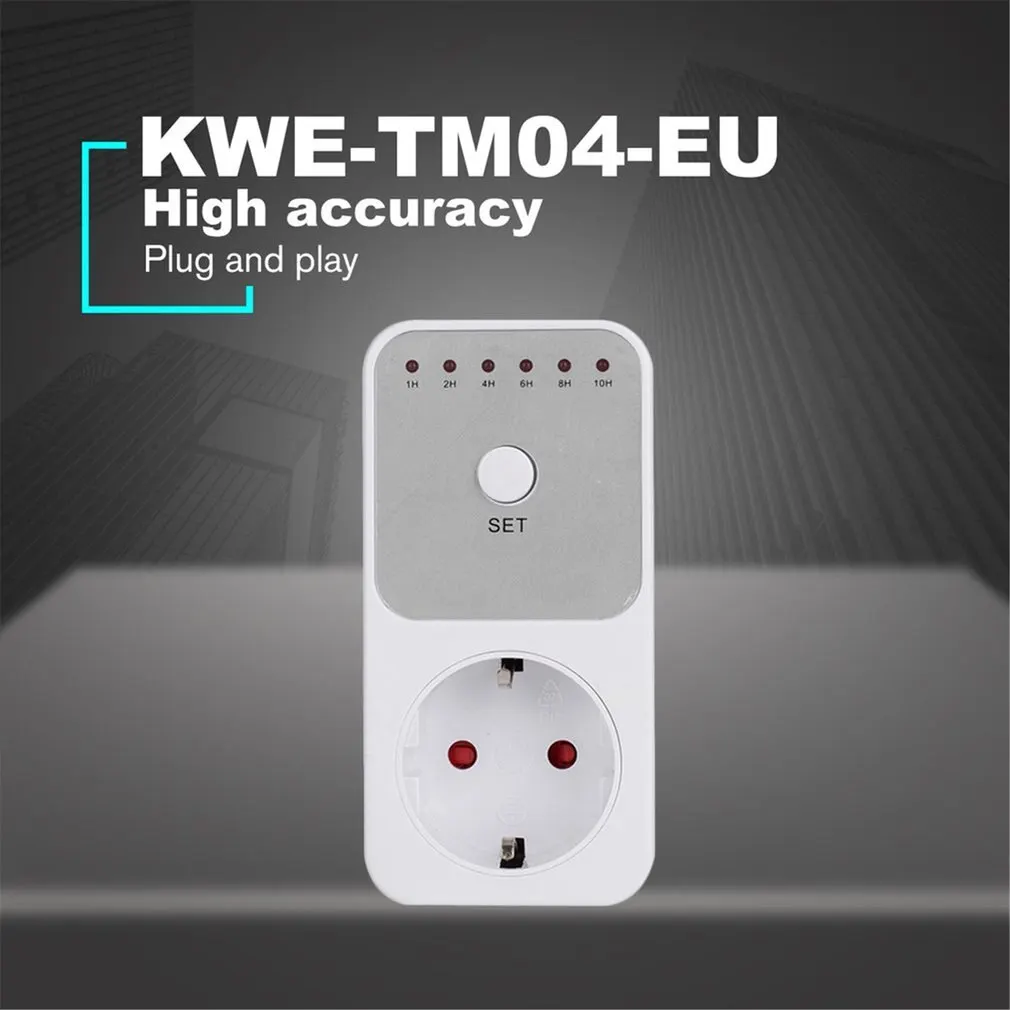 

Mini LED 120V 15A 1h-10h Countdown Timer Switch Socket Outlet Plug-in Time Control for Kitchen Electric Appliance US EU AU Plug