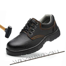 Мужские рабочие ботинки со стальным носком; мужские ботинки; коллекция года; Мужская защитная обувь в военном стиле; Мужские Промышленные и строительные ботинки; мужская обувь