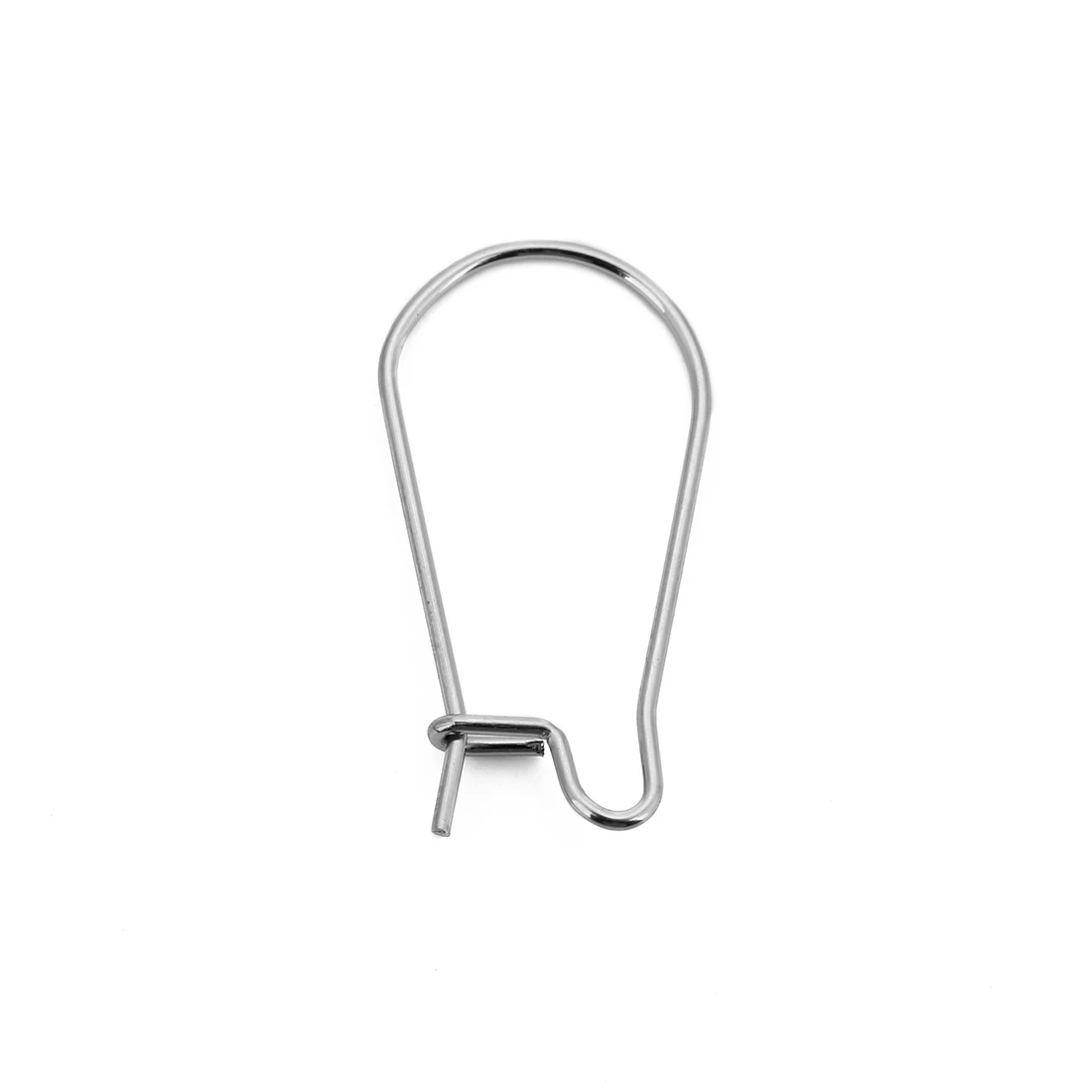 50pcs/Lot 9X18mm/11x24mm/16x38mm 316 Stainless Steel Earring hooks Kidney Earring  Ear Wires Findings DIY Jewelry Making - AliExpress