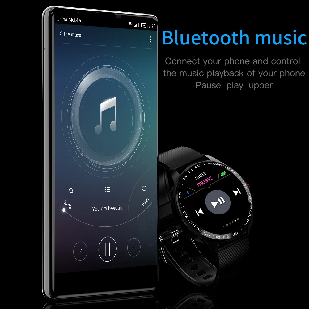 Lokmate IP68 Водонепроницаемые Bluetooth Смарт-часы мужские ECG PPG пульсометр кровяное давление Fitnesss трекер музыка Smartwatch для ios