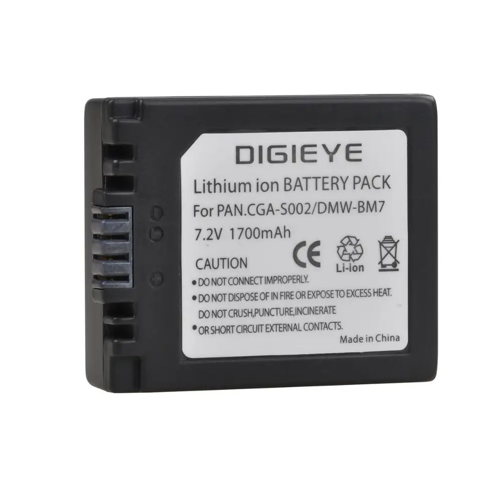 Batterie Fotocamere per Panasonic Lumix DMC-FZ20EG-S