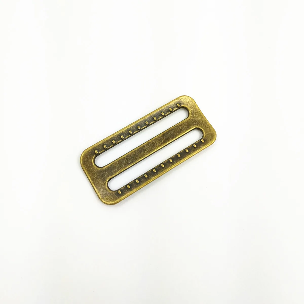 New 2" High Quality Curve Metal Tri Glide Adjust Buckle Tri Bar Slider 10Pcs For 50mm Backpack Straps Webbing - Цвет: Color