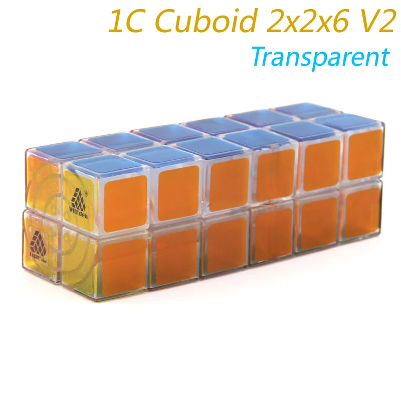 Кубоид витеден 2x2x3 2x2x4 2x2x5 2x2x6 2x2x7 Магический кубик головоломки Скорость головоломки сложные Развивающие игрушки для детей - Цвет: 1C Cuboid 2x2x6 V2 T