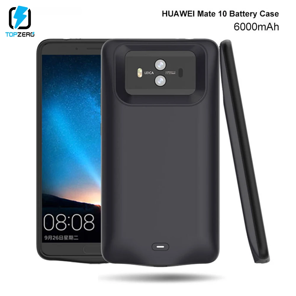 Чехол с аккумулятором для Huawei Mate 9 10 Pro мягкий силиконовый чехол зарядным