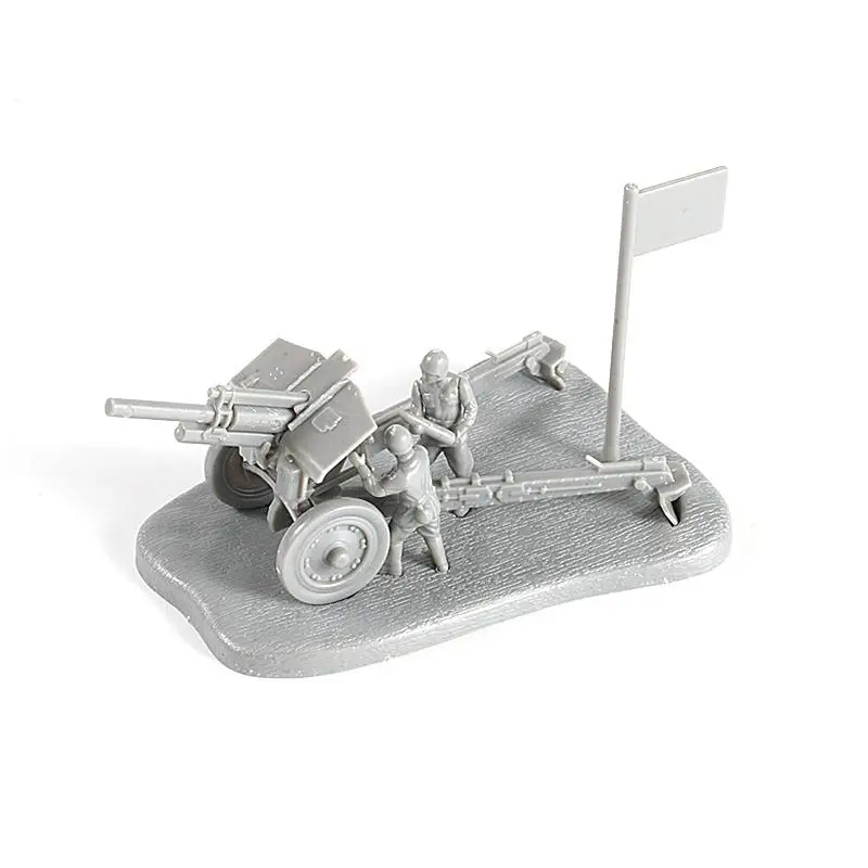 4D 1: 72 сценария PAK40 M30 M1938 Сборная модель пушки собрать головоломка кирпичная игрушка - Цвет: M30