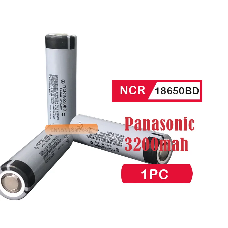 Panasonic Li-Ion 18650 аккумуляторные батареи 3,7 V 3200mAh литиевая батарея для 3,7 v power Bank фонарик аккумулятор NCR18650BD