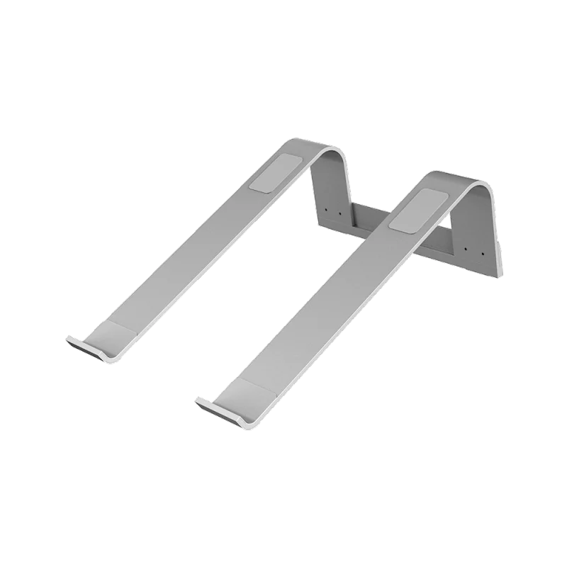 Серебристый Держатель для ноутбука Xiaomi L-Stand держатель для ноутбука алюминиевый сплав Материал держатель для ноутбука эффективная теплоотдача подставка для ноутбука - Цвет: Серебристый