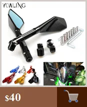 Для Yamaha FZ6 фазер FZ6R 2004 2005 2006 2007 2008 2009 2010 мотоцикл 7/" 22 мм Руль ручками рукоятка конец Кепки FZ6