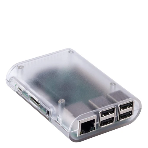 S Робот Raspberry PI 3 Model B чехол корпус ABS пластиковая коробка для Raspberry PI 3 Чехол RPI124 - Цвет: transparent