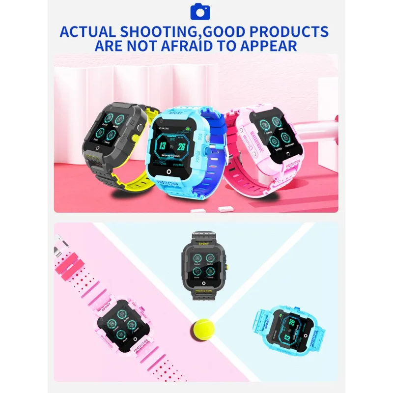 DF39Z 4G Детские Смарт-часы gps Wifi трекер Smartwatch сенсорный экран sos sim телефонный звонок Водонепроницаемая детская камера часы