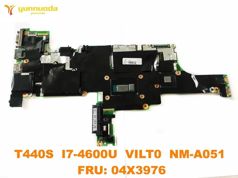 Оригинальная материнская плата для ноутбука Lenovo Thinkpad T440S I7-4600U VILT0 NM-A051 FRU 04X3976
