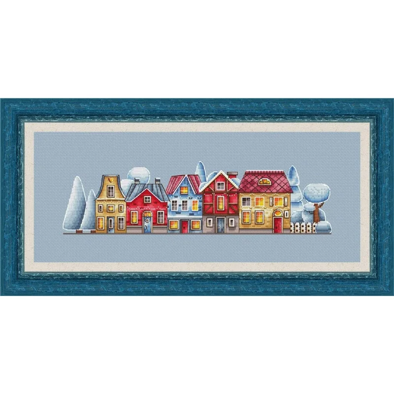 ZZ1377 DIY Homefun Cross Stitch Kit Packages Counted Cross-Stitching Kits New Pattern NOT PRINTED Cross stich Painting Set cross stitch kits