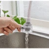 2 Modes 360 Rotatable Bubbler Water Saving High Pressure Nozzle Filter Tap Adapter Faucet Extender Bathroom Kitchen Accessories 3