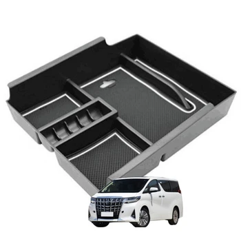 

Car Central Handrail Storage Box Console Handrail Armrest Storage Glove Box Tray for Toyota Alfa 2015-2018 Accessories